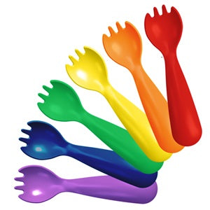 Sporks Tenedor/Cuchara 2 en 1