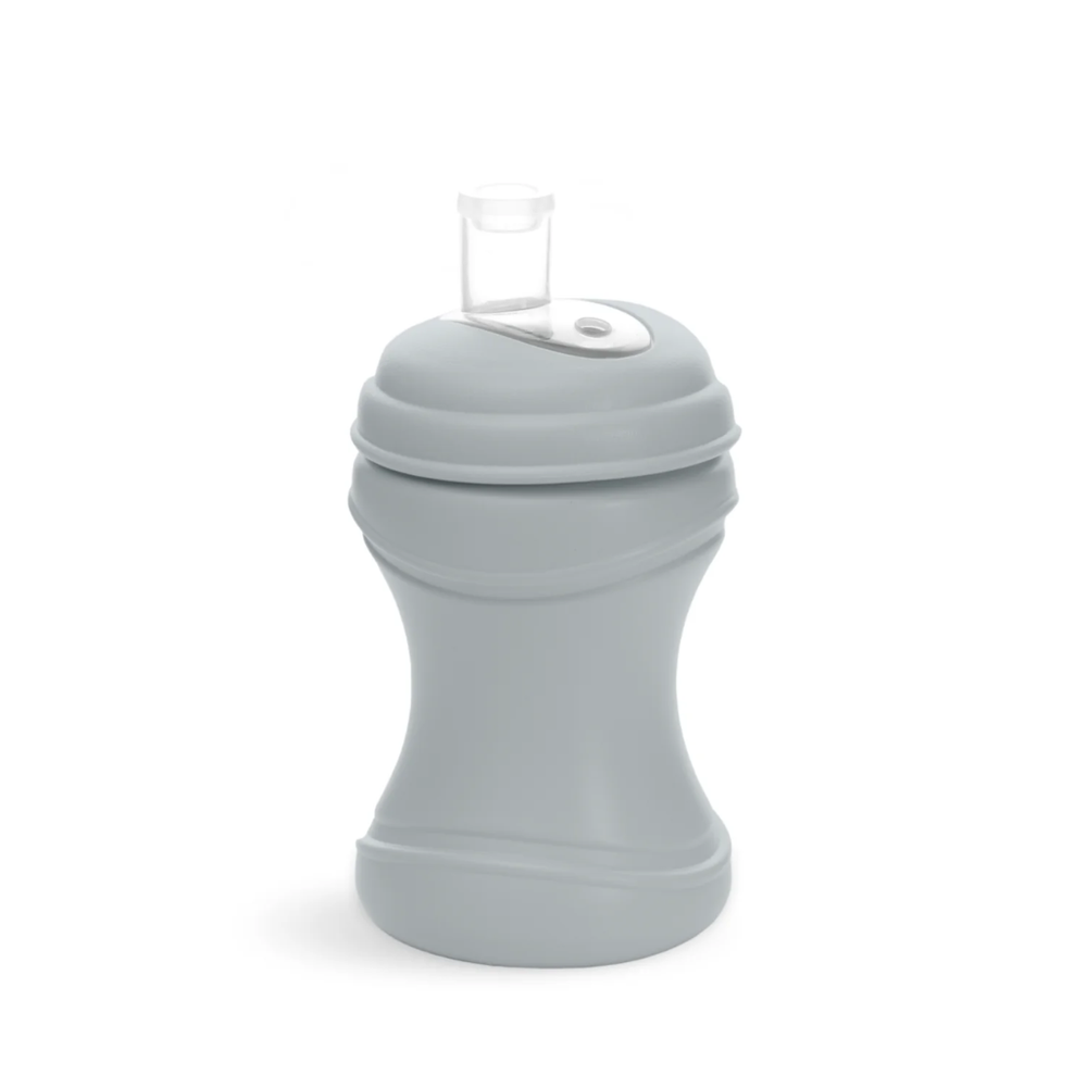 ReplayRecycled Vaso Gris Vaso Con Boca Blanda Anti-derrame Ecológico