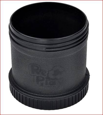 ReplayRecycled Envase Negro Base Contenedor