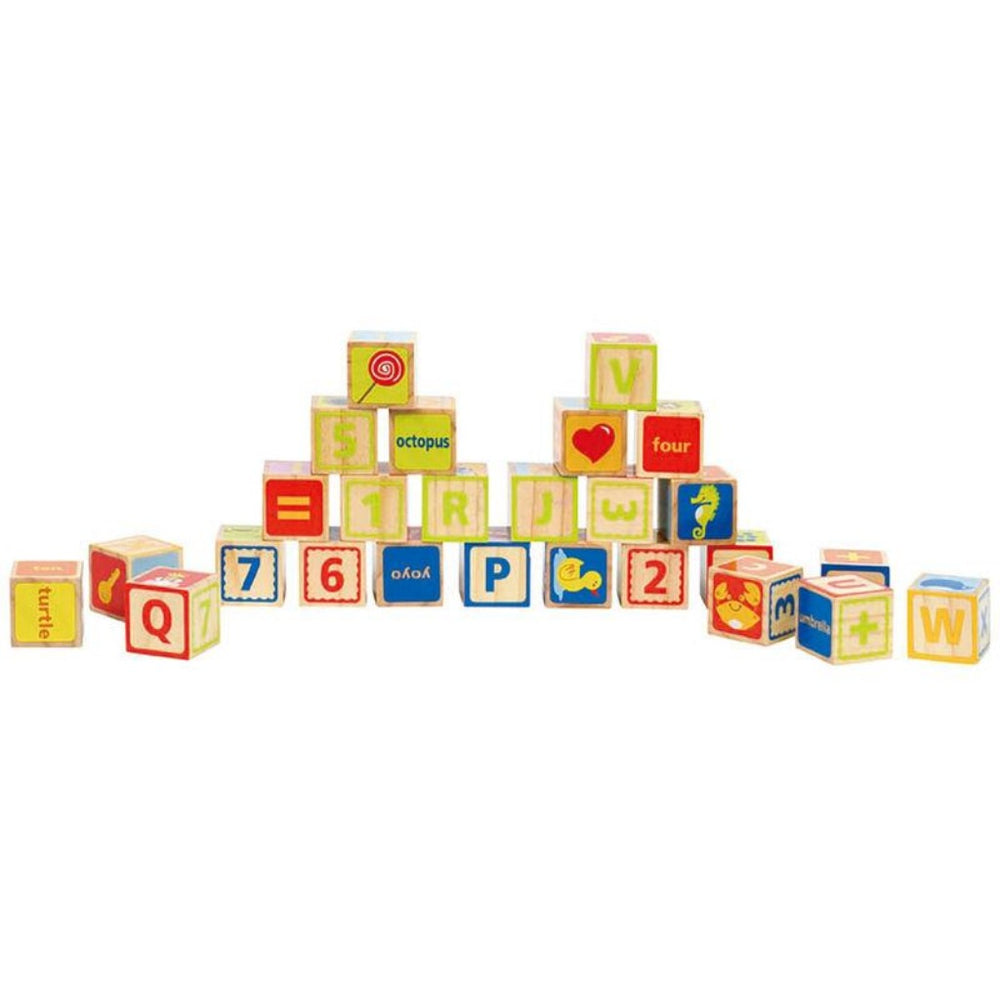 Hape Juguete BLOQUES ABC DE MADERA