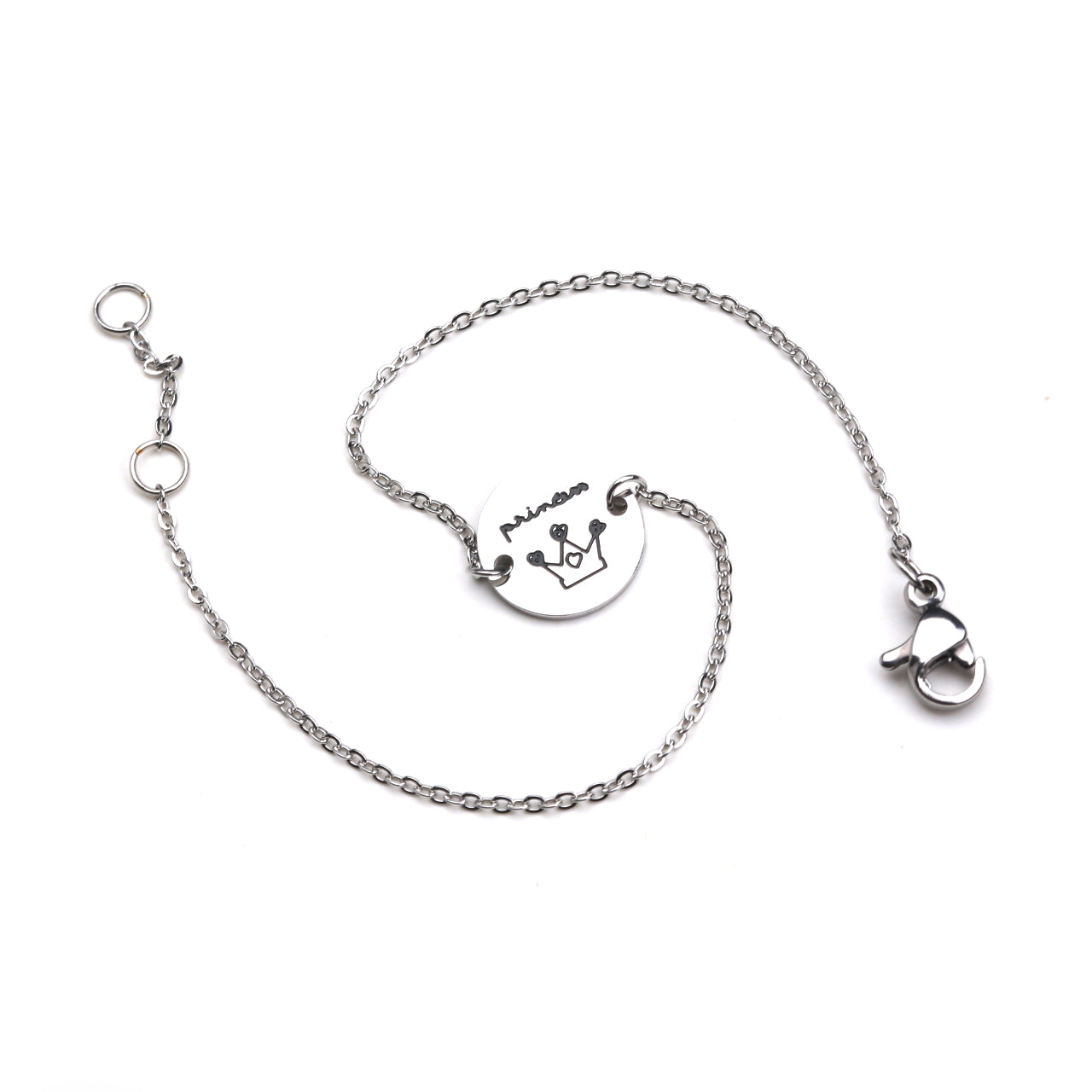 Small steel bracelet - Princess-Natugo