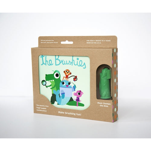 Cepillo de Dientes Títere + Libro Cuentos Chomps