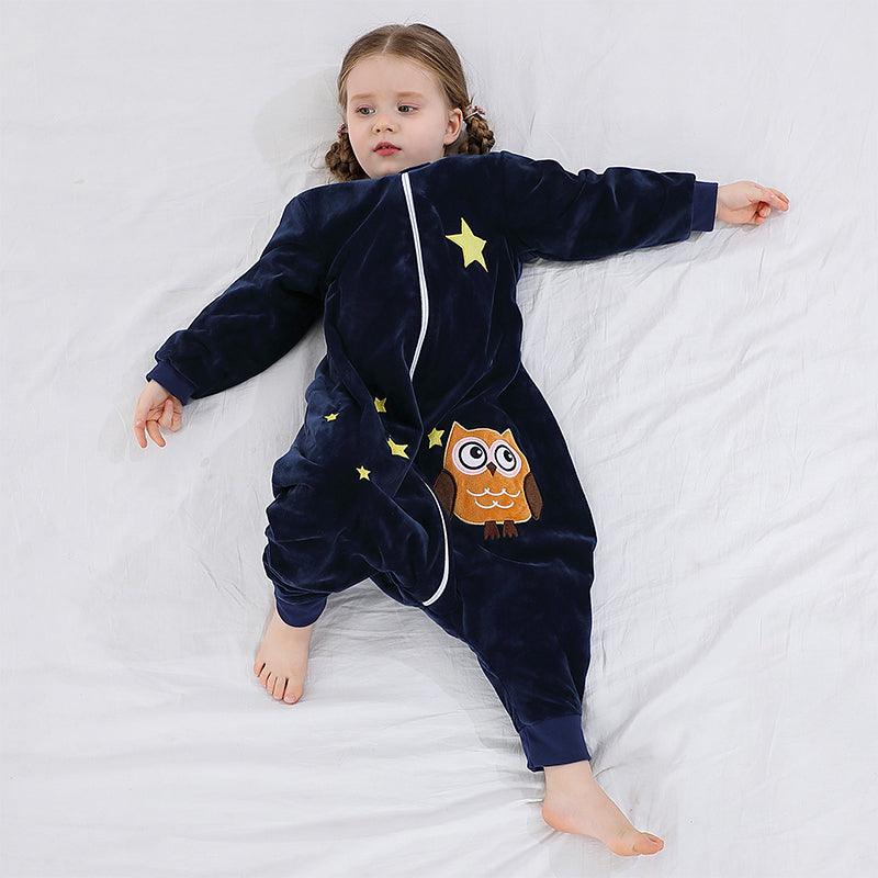 Cook&Play Pijamas y saquitos para bebés Saco de Dormir Pijama Infantil con Mangas Búho