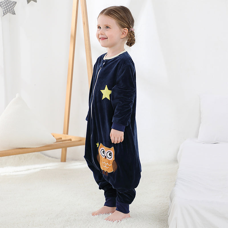 Cook&Play Pijamas y saquitos para bebés Saco de Dormir Pijama Infantil con Mangas Búho