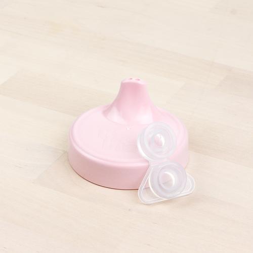 ReplayRecycled Vaso Rosado Pastel Tapa Antiderrame