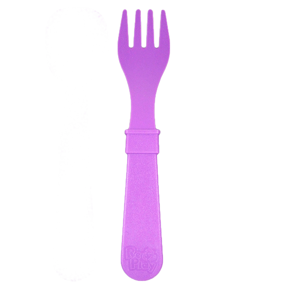 ReplayRecycled Cubiertos Morado Tenedor Ecológico