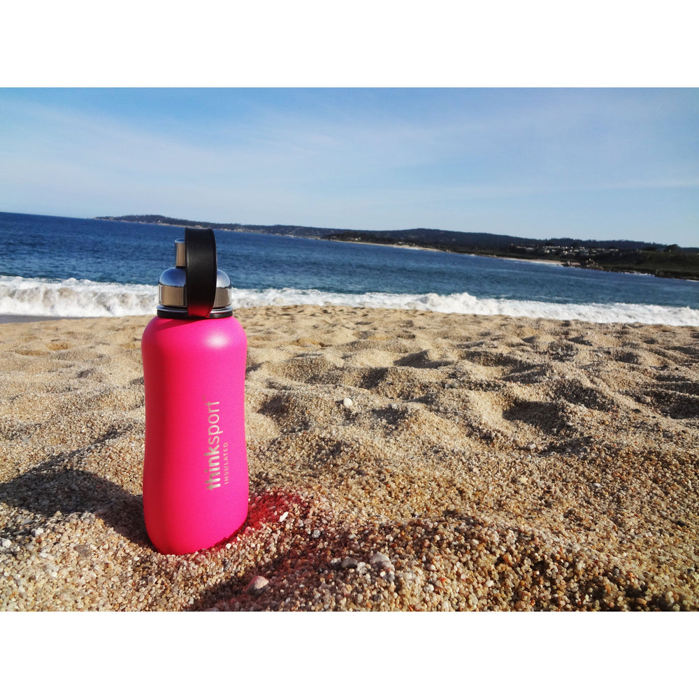 ThinkSport Botella ThinkSport Botella Térmica de Agua Insulada 350ml- Fucsia