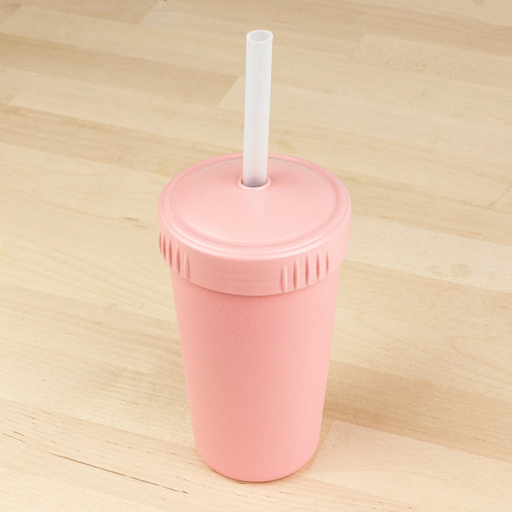 ReplayRecycled Vaso Silicona / Rosado Vaso Ecológico con Bombilla