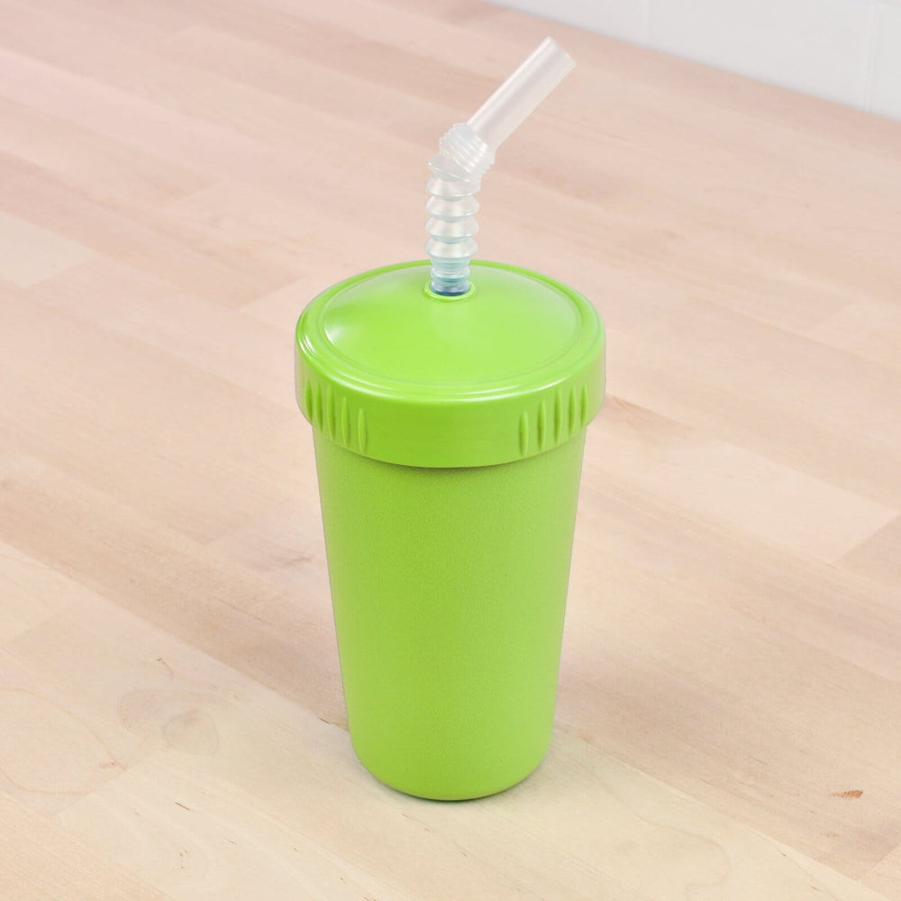 ReplayRecycled Vaso Plástico Reciclado / Verde Limon Vaso Ecológico con Bombilla