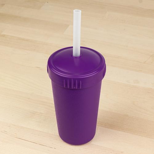 ReplayRecycled Vaso Silicona / Amatista Vaso Ecológico con Bombilla