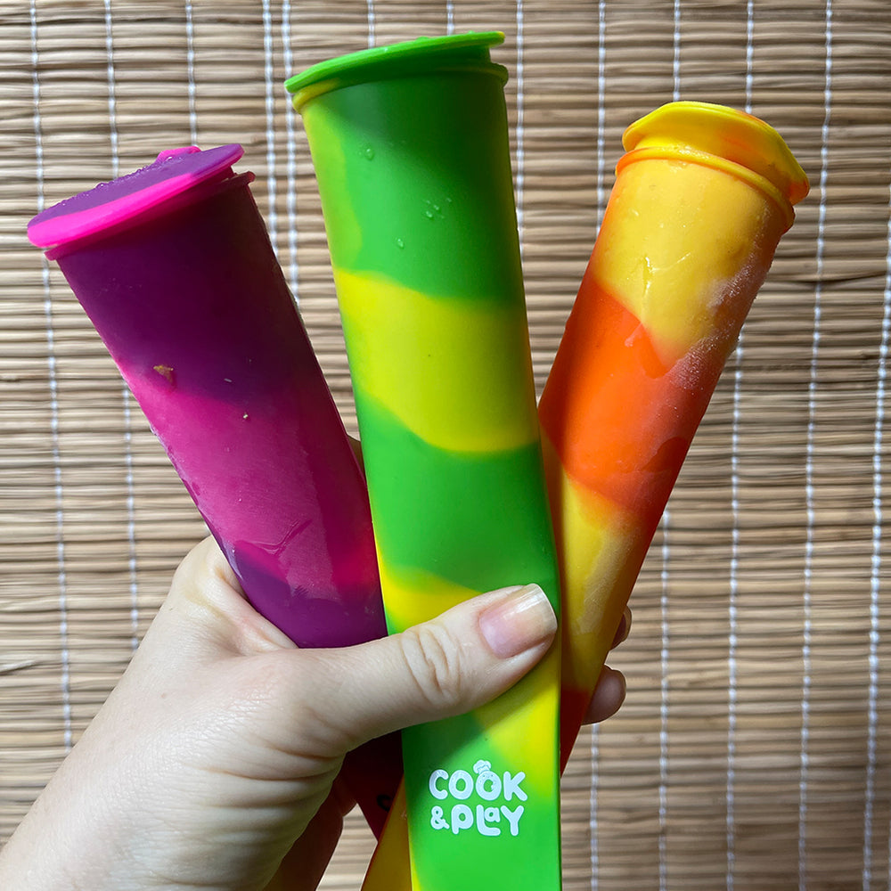 Cook&Play Plato Yummys- Set 3 Moldes para Helado