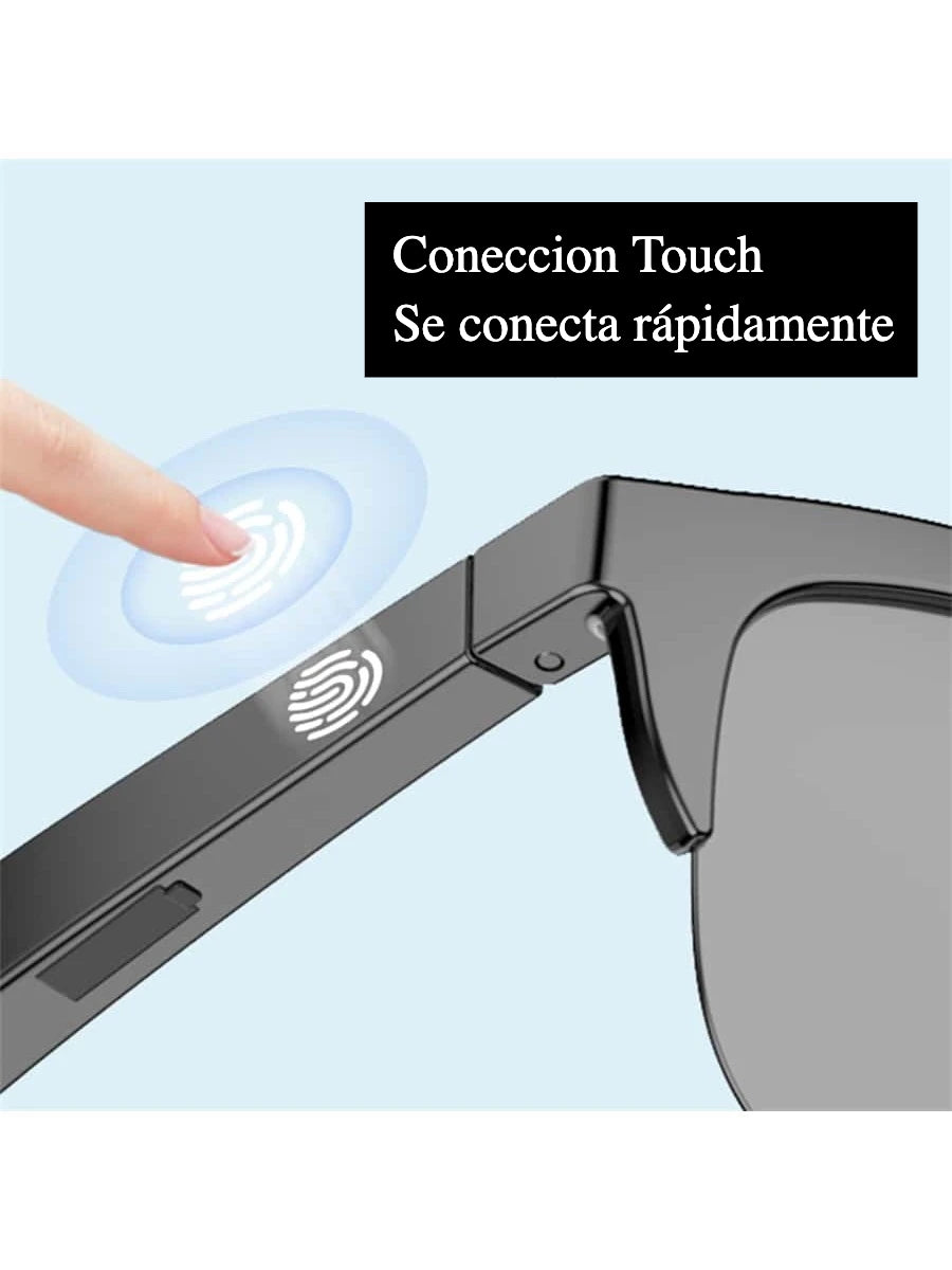 Natugo Bienestar Gafas Inteligentes Bluetooth Micrófono