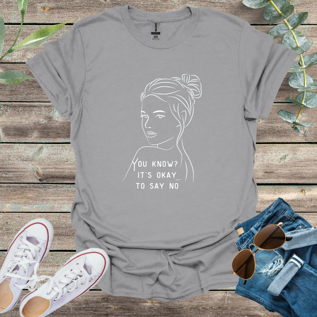 Once Upon a Dream T-Shirt Sport Grey / S Its Ok to Say No