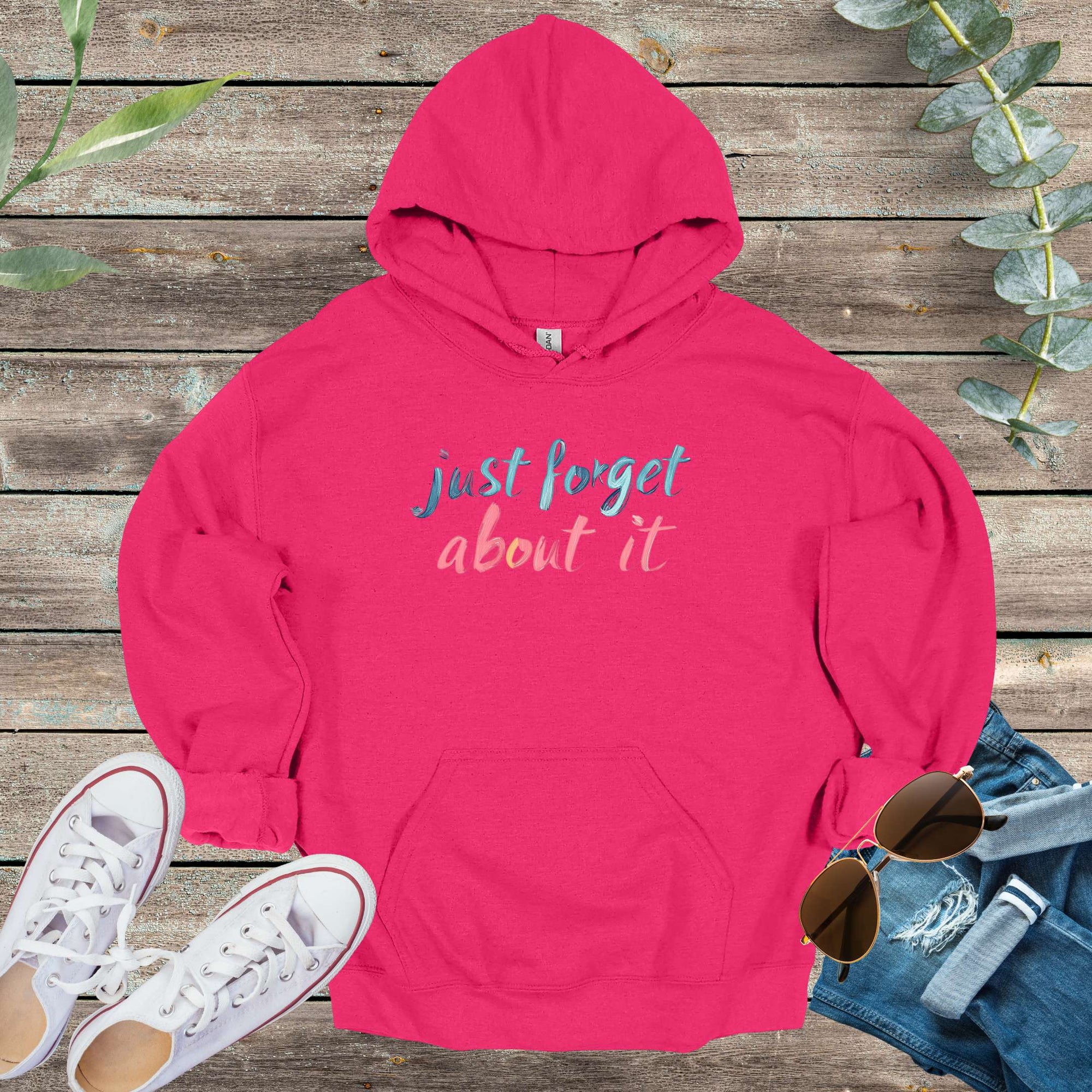 Once Upon a Dream Hoodie Heliconia / S Just Forget About it Unisex Heavy Blend Poleron