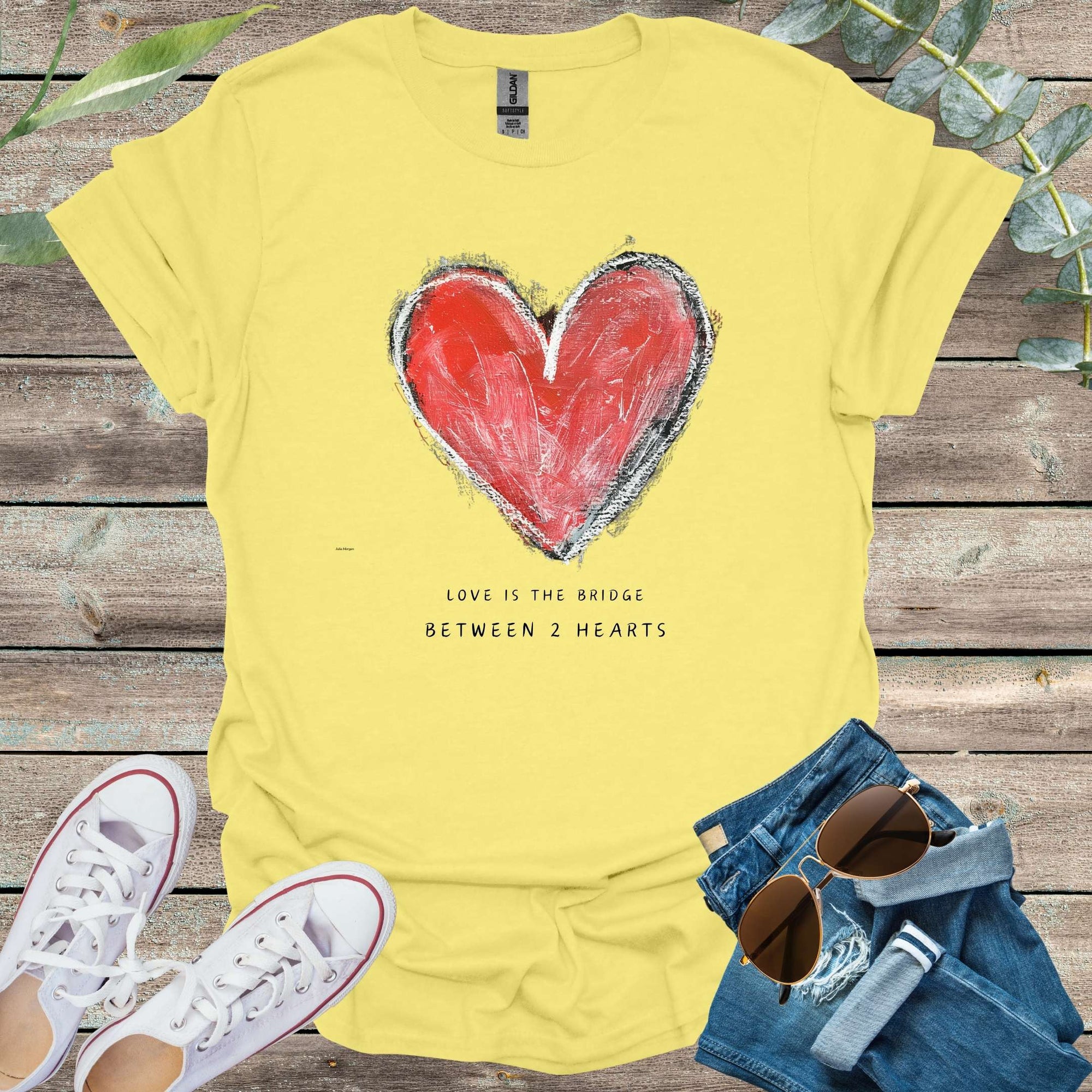 Once Upon a Dream T-Shirt Cornsilk / S Love is the Bridge