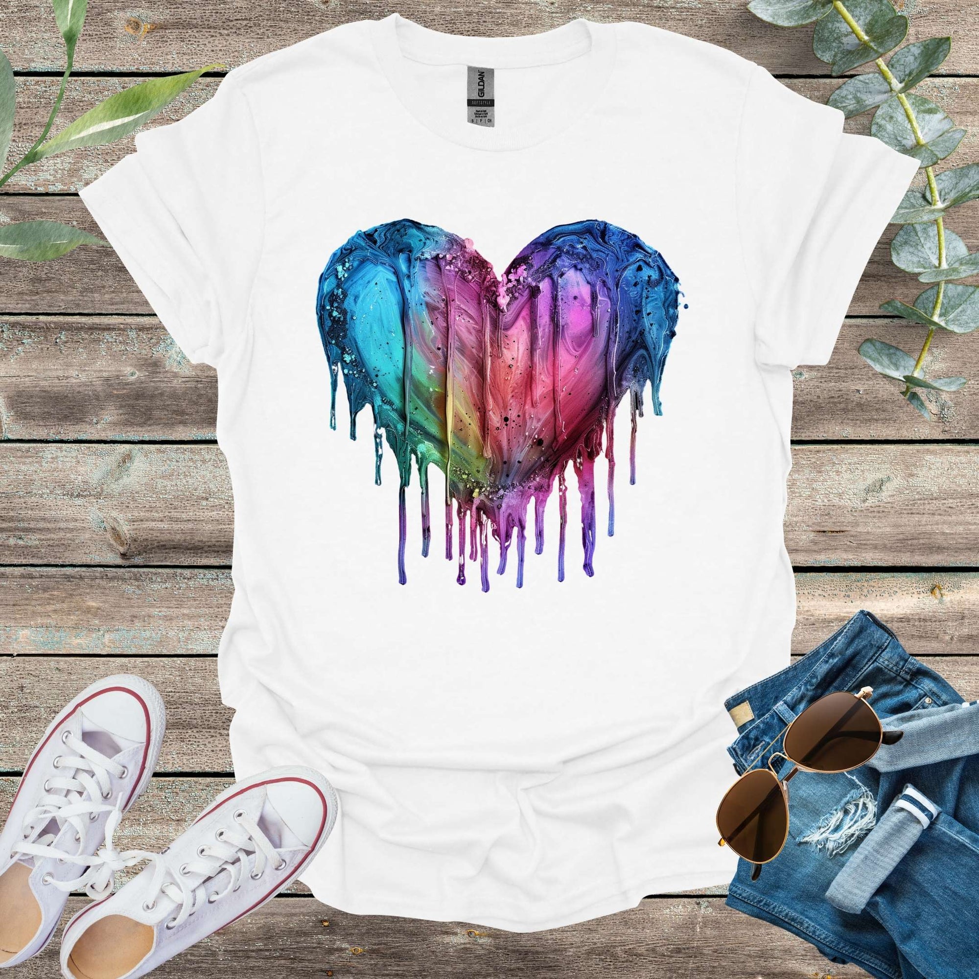 Cook&Play T-Shirt White / S Melting Heart