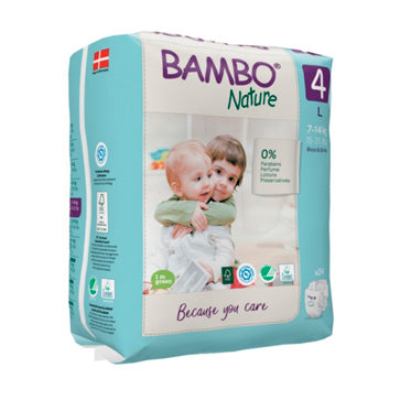 Bamboo Nature Pañales 4 Maxi 7Kg-14Kg Pañal Bambo Nature