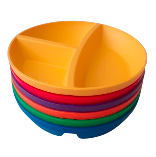 Plato División Ecológico Circular en uso