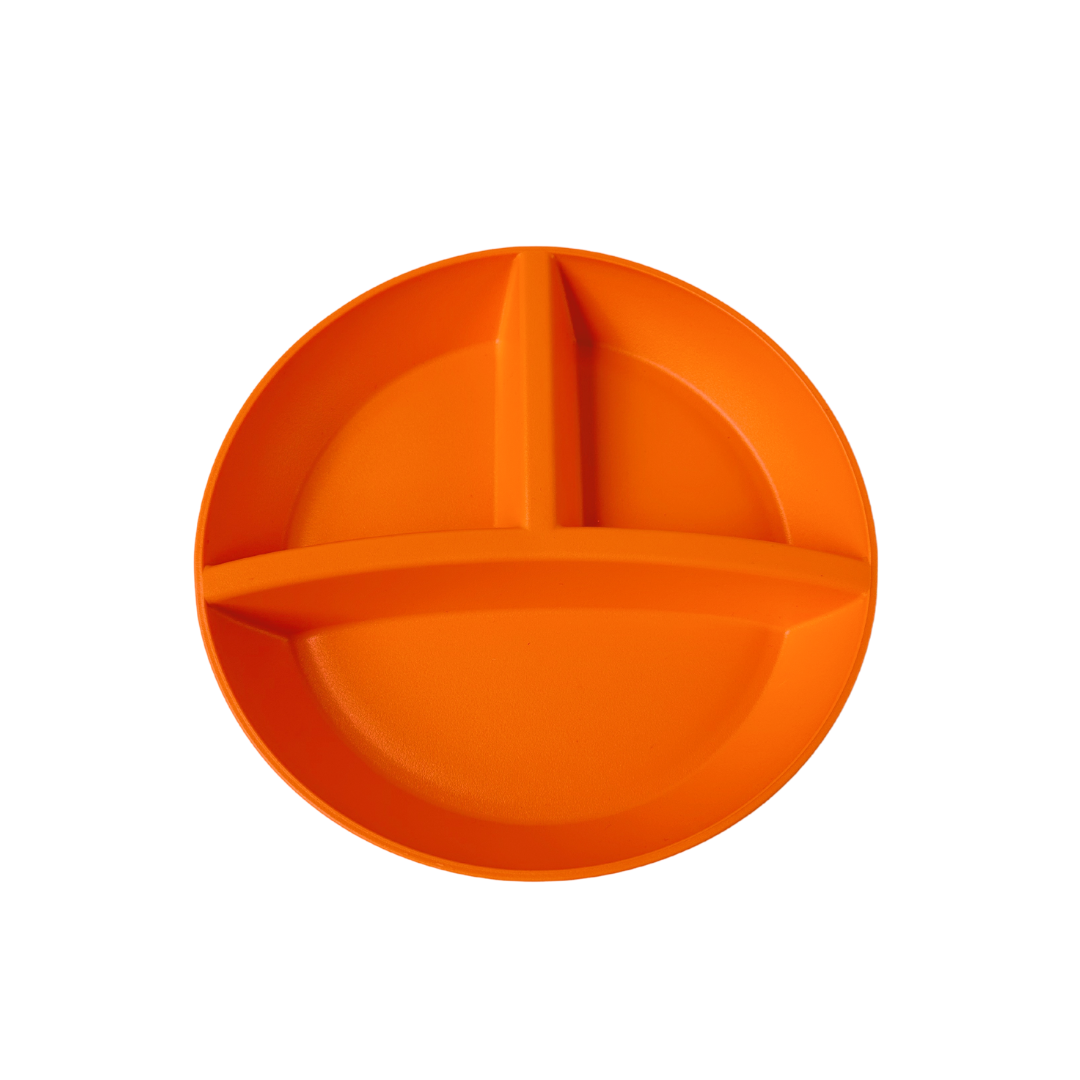 ReplayRecycled Plato Naranjo Plato División Ecológico Circular