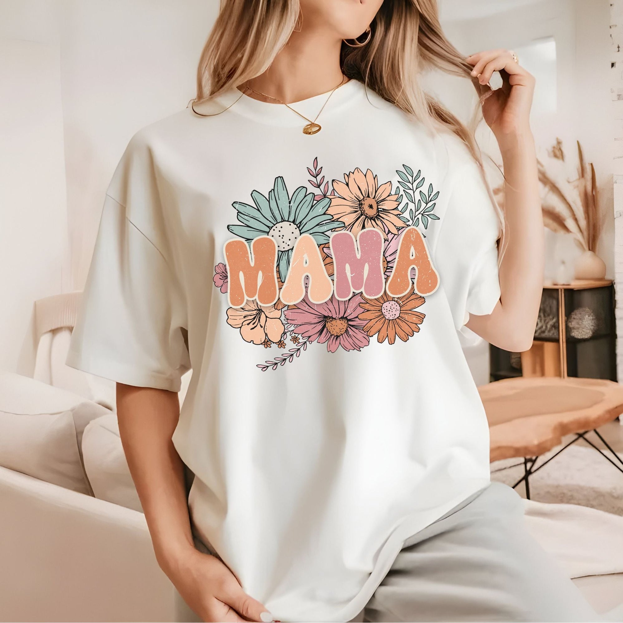 Once Upon a Dream T-Shirt Polera Mama Flores 100% Organica