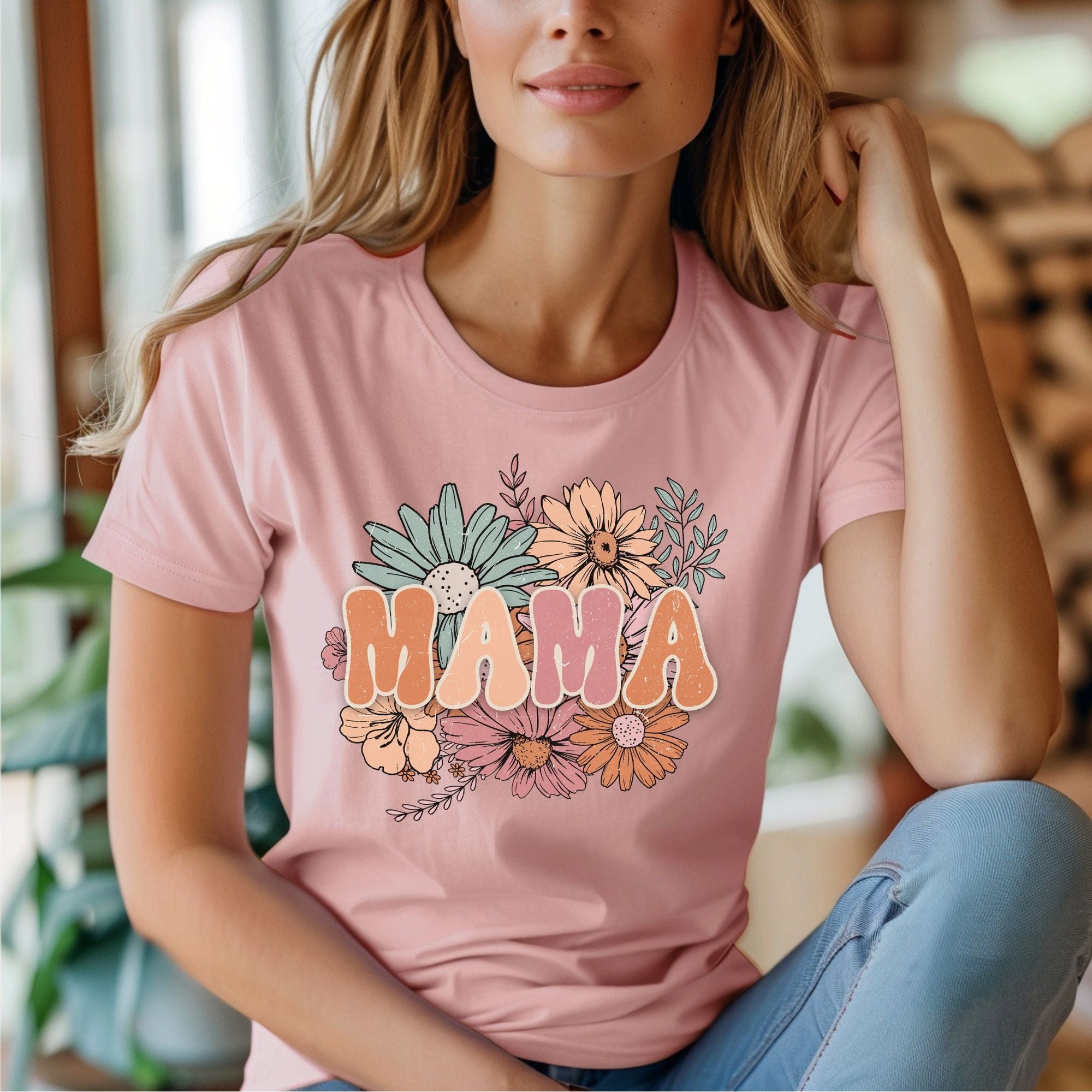 Once Upon a Dream T-Shirt Polera Mama Flores 100% Organica