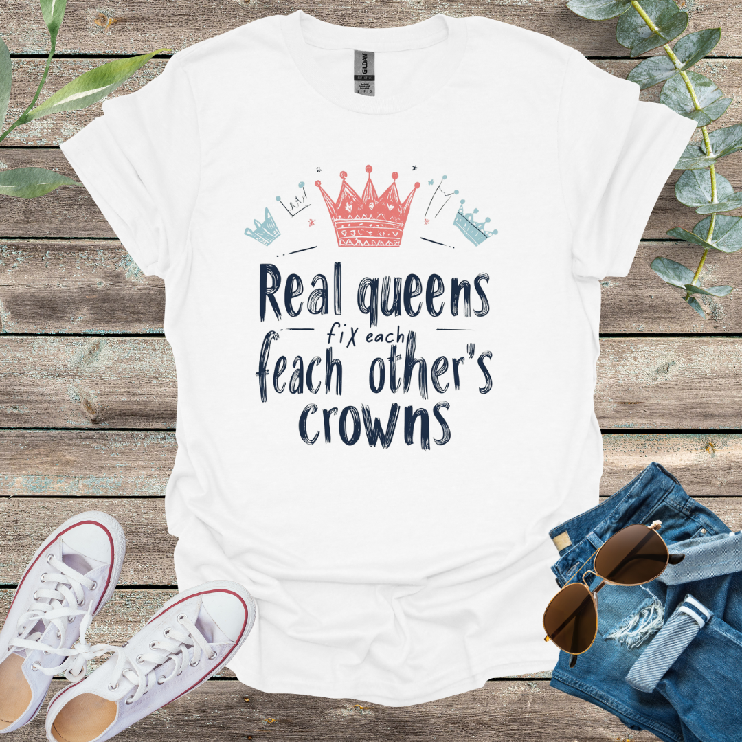 Cook&Play T-Shirt Cornsilk / S Real Queens Fix each other's Crown