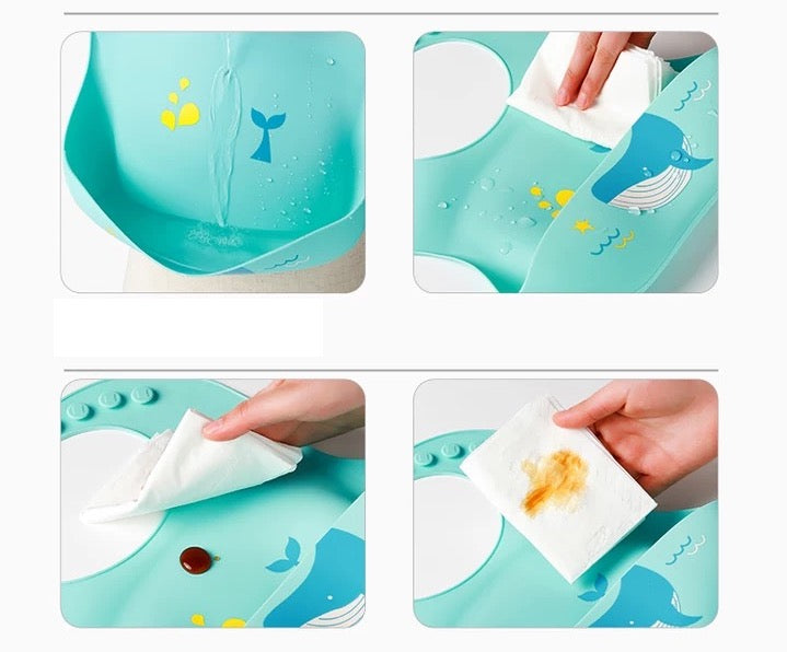 ReplayRecycled Set Alimento Set 4 Piezas Con Babero