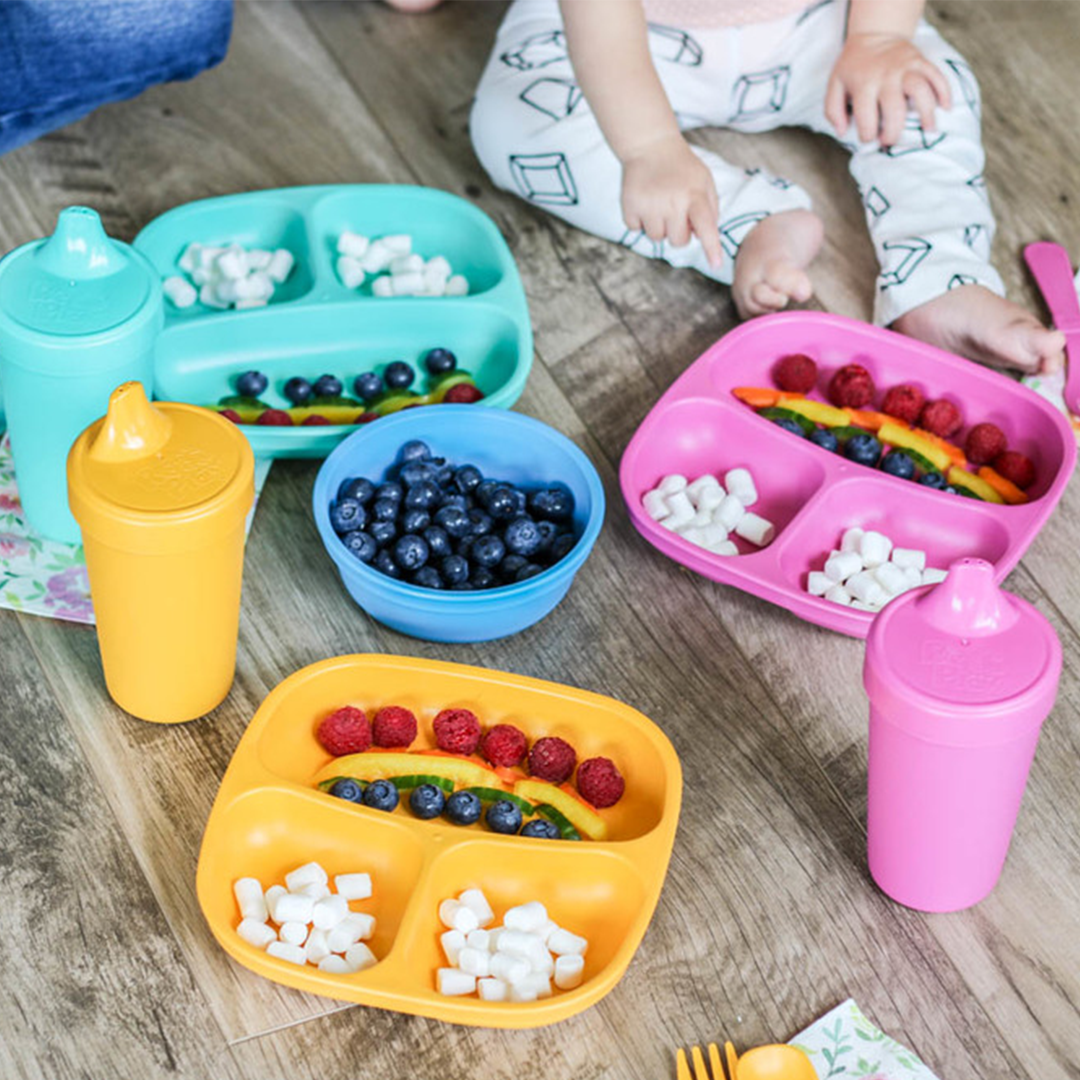 ReplayRecycled Vaso Set Vaso Anti-derrame Ecológico - Azul Navi