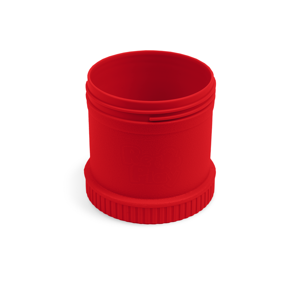 Envase Alimento Individual Re-Play color Rojo, hecho con botellas de leche recicladas