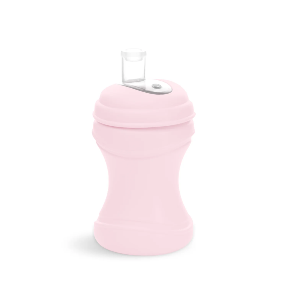 ReplayRecycled Vaso Rosado Pastel Vaso Con Boca Blanda Anti-derrame Ecológico