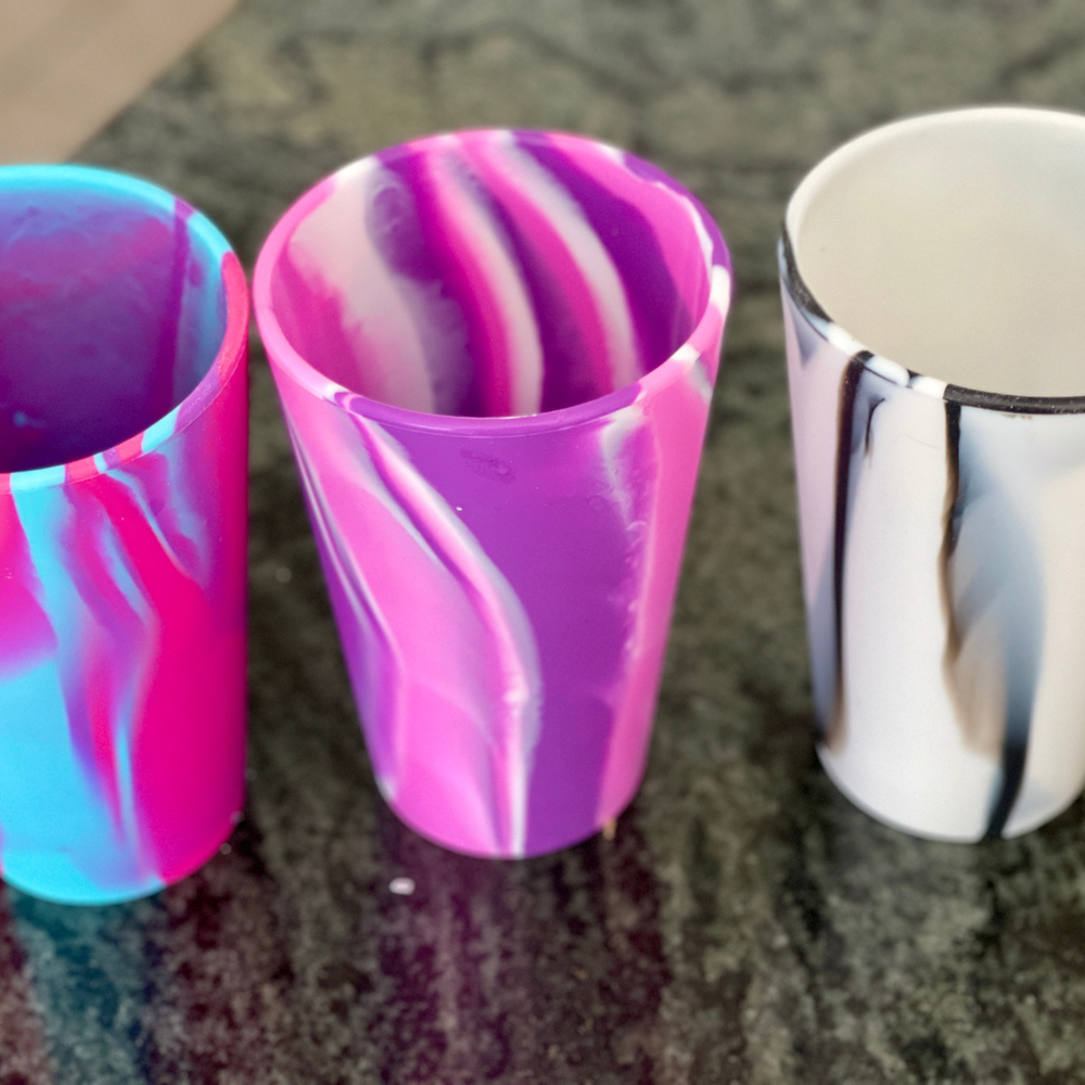 Cook&Play Vaso Vaso Ecológico Silicona Tie Dye 480ml