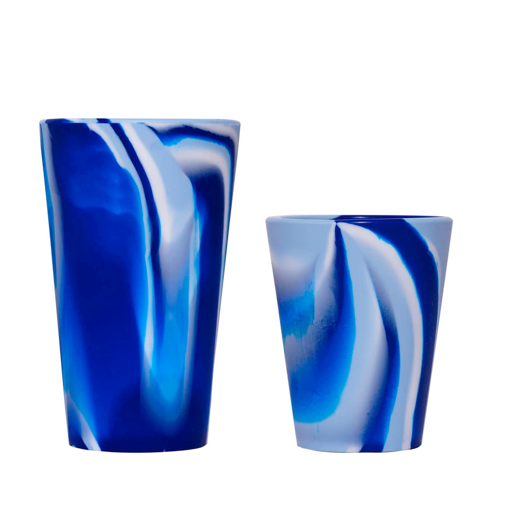 Cook&Play Vaso Vaso Ecológico Silicona Tie Dye 480ml