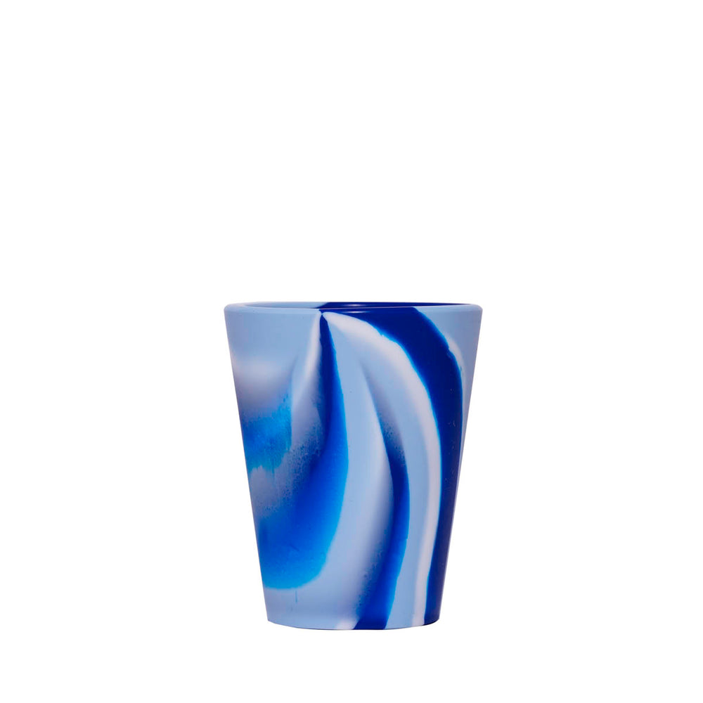 Cook&Play Vaso Azul / 280Ml Vaso Ecológico Silicona Tie Dye 480ml