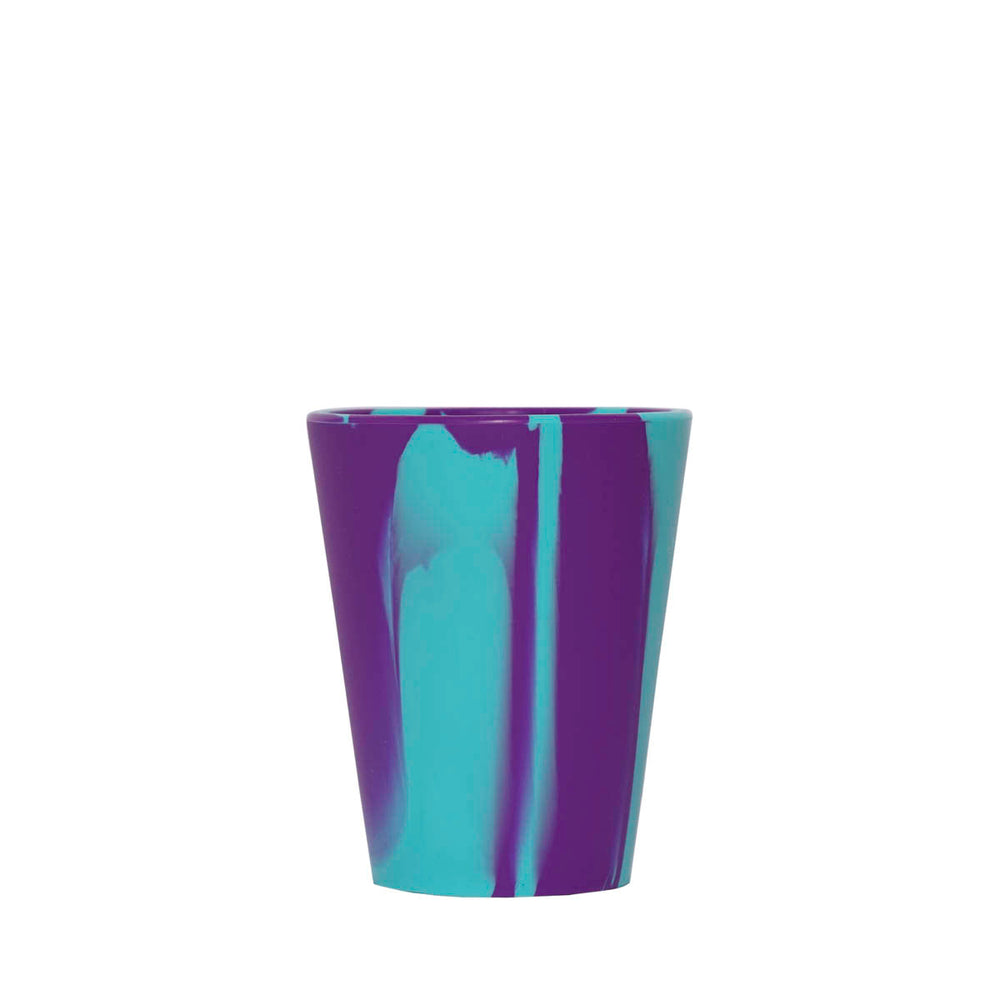 Cook&Play Vaso Lila / 280Ml Vaso Ecológico Silicona Tie Dye 480ml