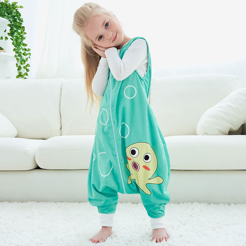 Saco de Dormir Pijama Infantil con Mangas Búho - Natugo
