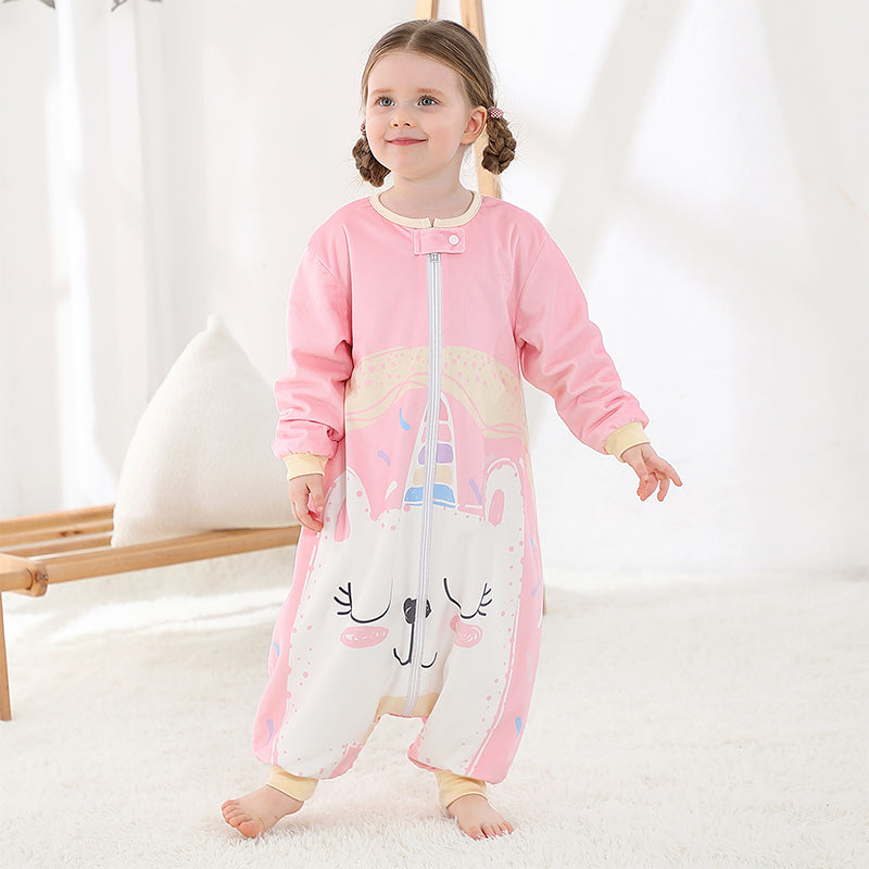 Saco de Dormir Pijama Infantil con Mangas Unicornio