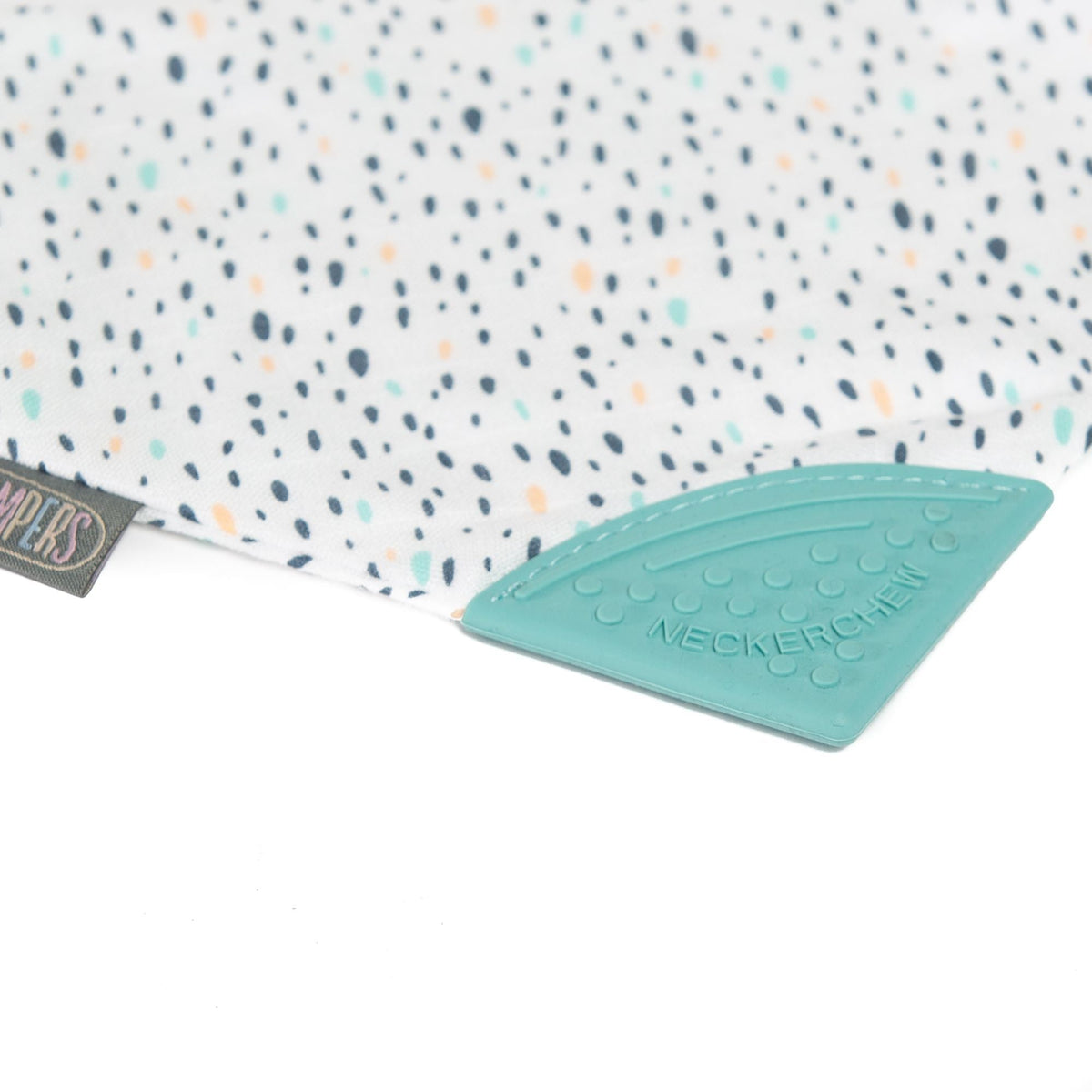 Cheeky Chompers Babero con Mordedor Babero con Mordedor 100% Orgánico - Pear Drop