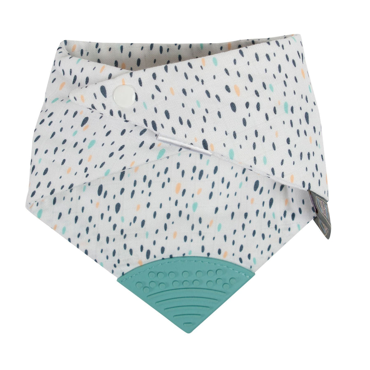 Cheeky Chompers Babero con Mordedor Babero con Mordedor 100% Orgánico - Pear Drop