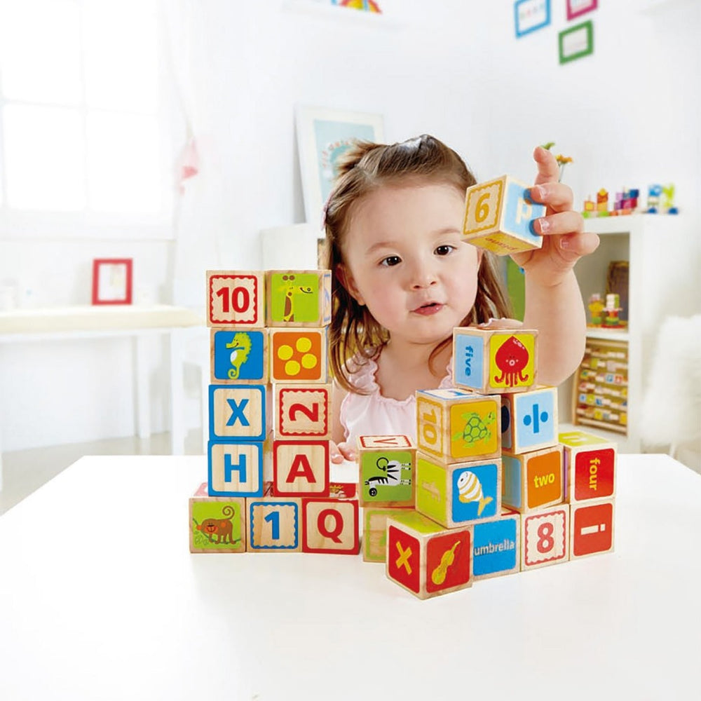 Hape Juguete BLOQUES ABC DE MADERA