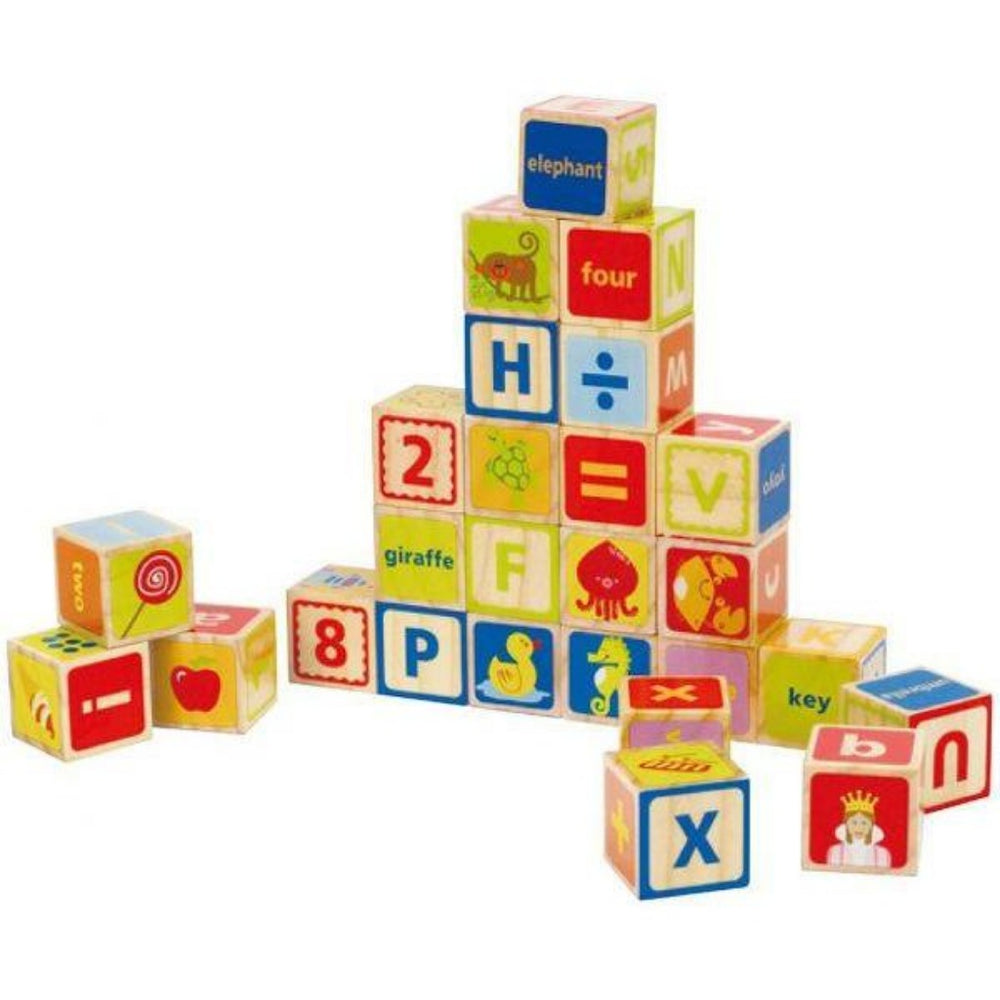 Hape Juguete BLOQUES ABC DE MADERA