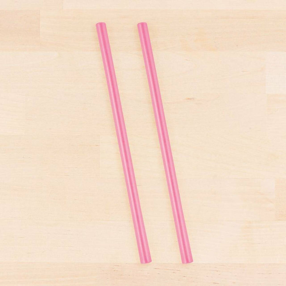 ReplayRecycled Bombilla Rosado Bombilla Silicona para Vaso Anti-derrame Ecológico
