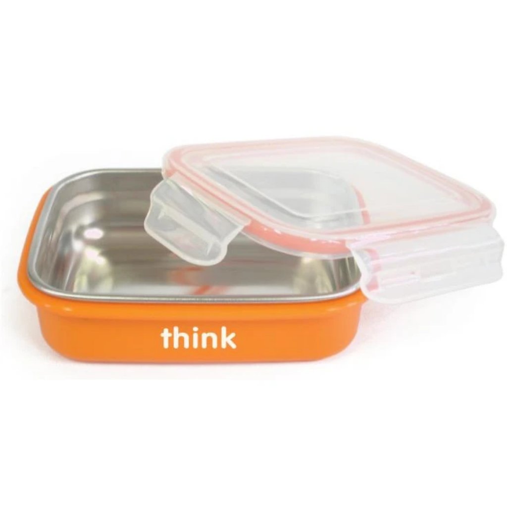 ThinkBaby Contenedor Naranjo Contenedor Hermético Bento Box-ThinkBaby
