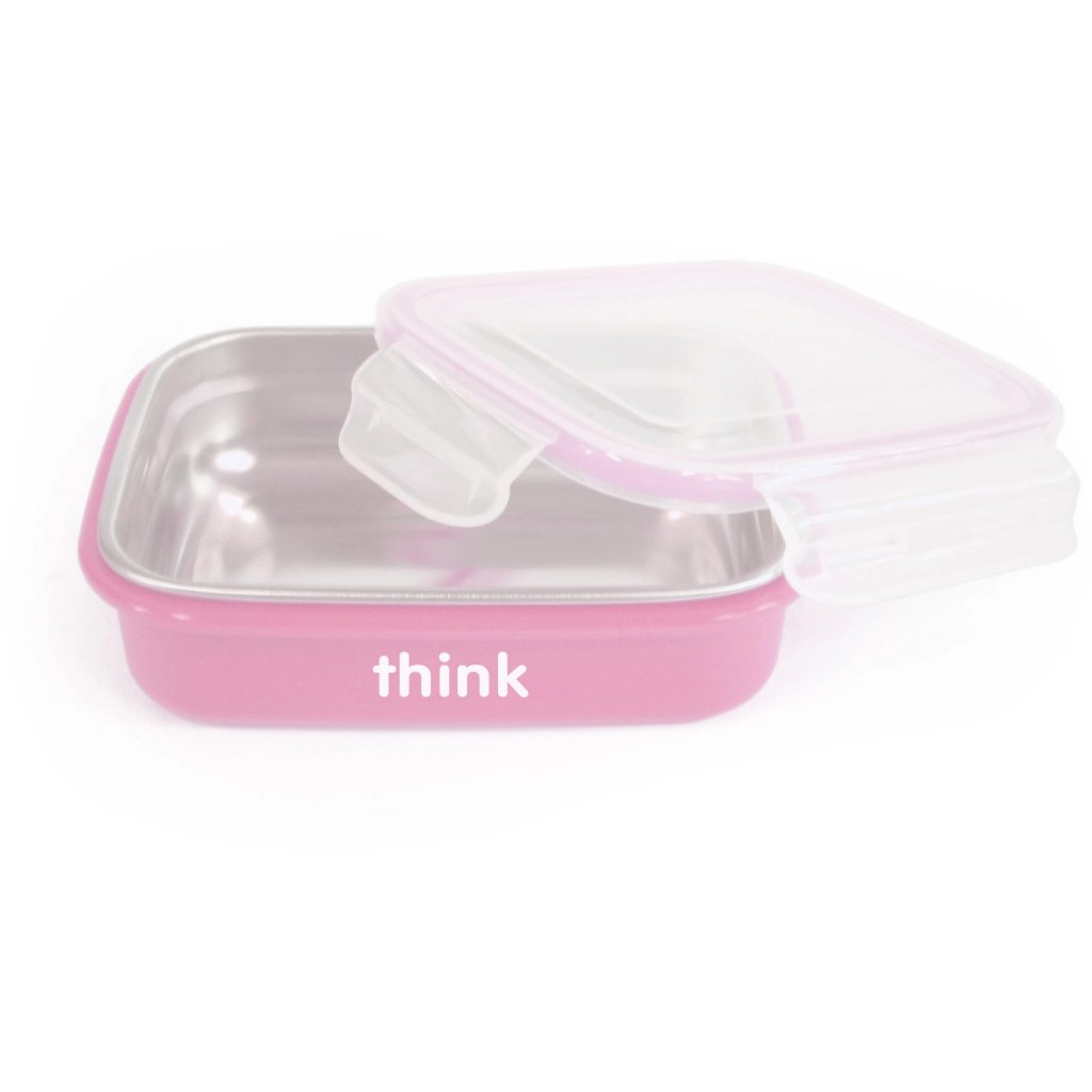 ThinkBaby Contenedor Rosado Contenedor Hermético Bento Box-ThinkBaby