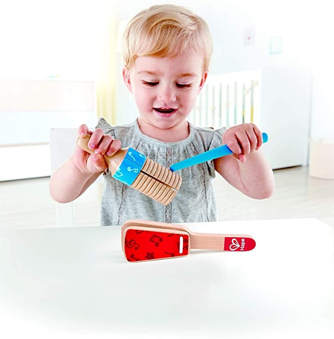 Hape Juguete DÚO DE PERCUSIÓN
