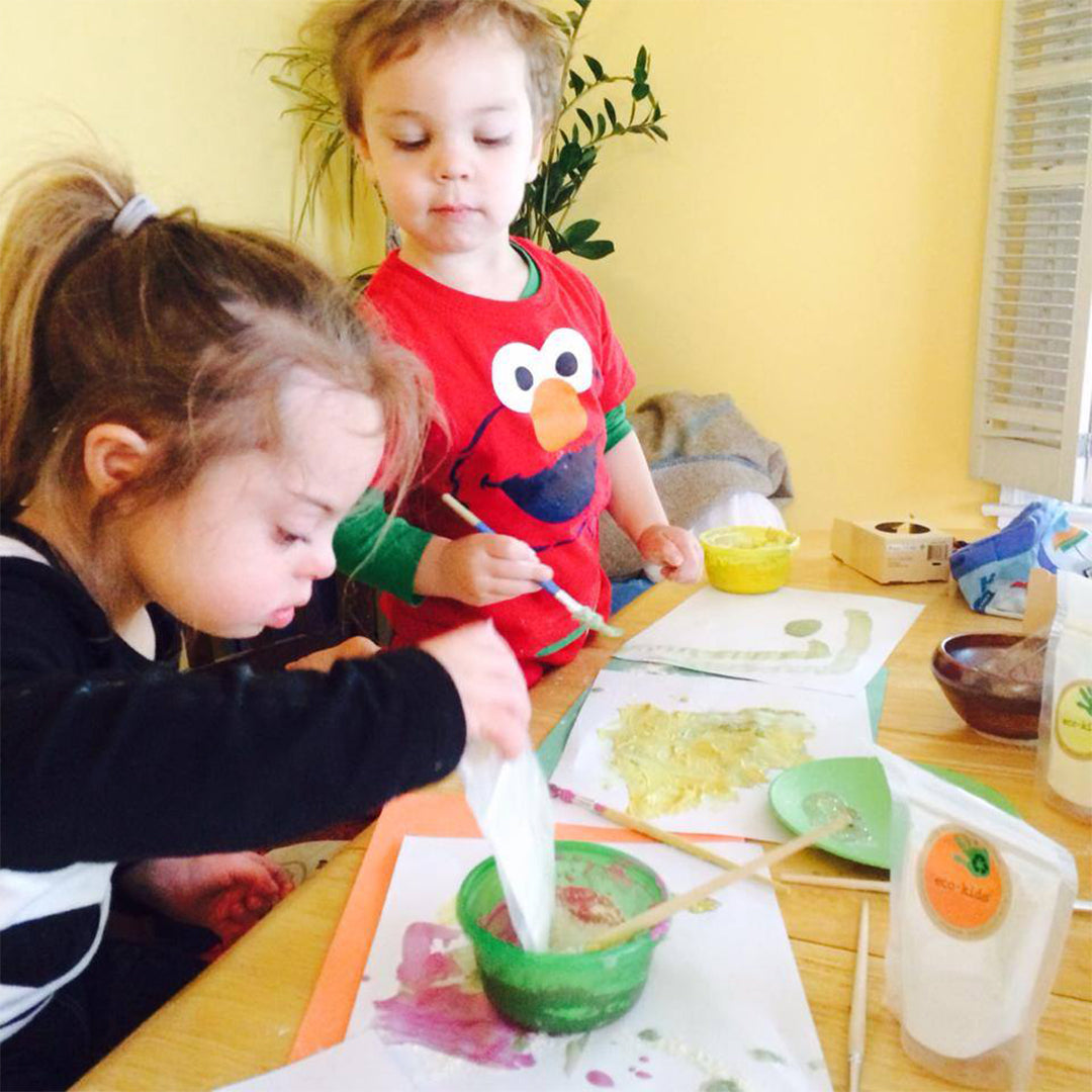 EcoKids Juguete Eco PintaDedos - Pintura Natural