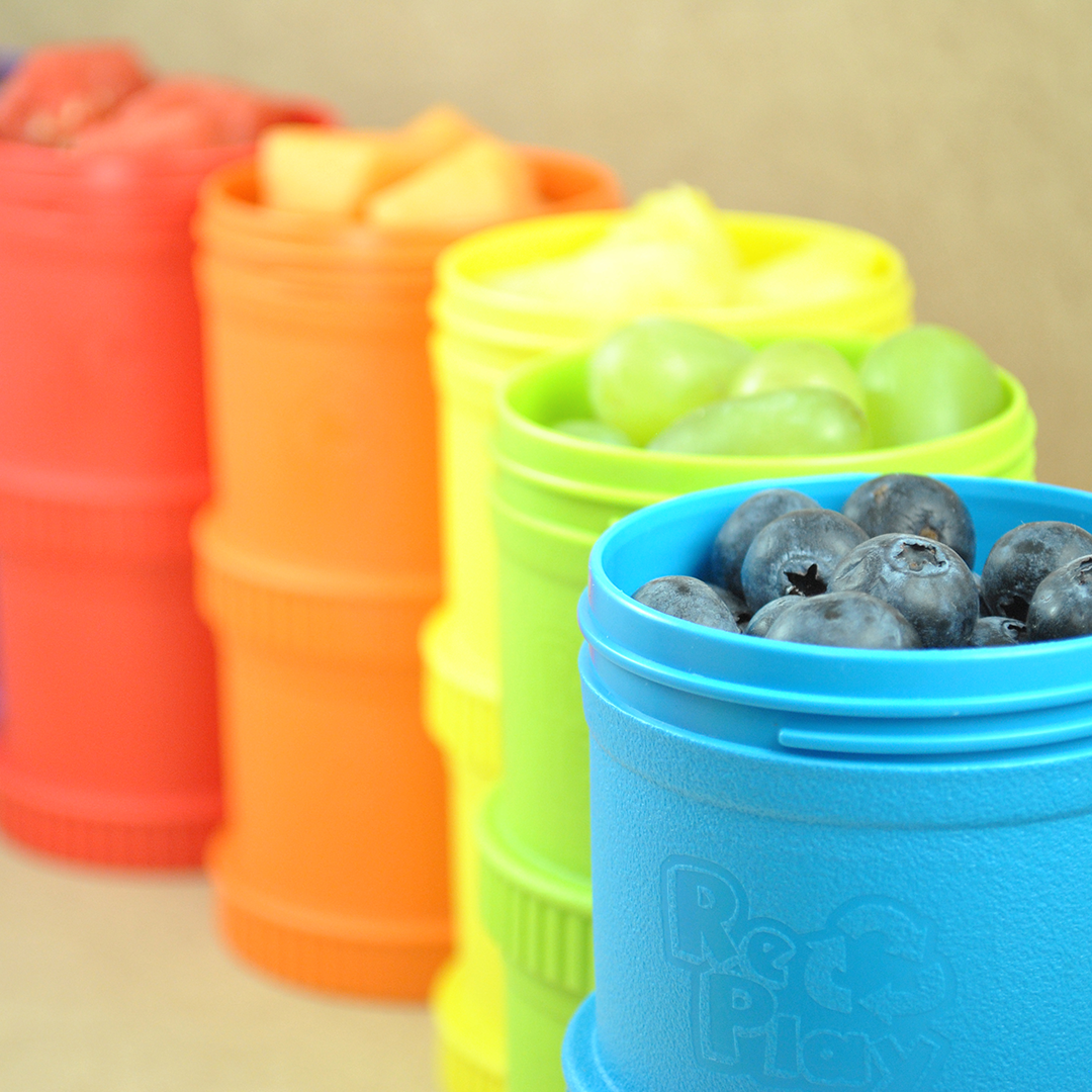 ReplayRecycled Envase Envase Alimentos Apilable Doble Ecológico