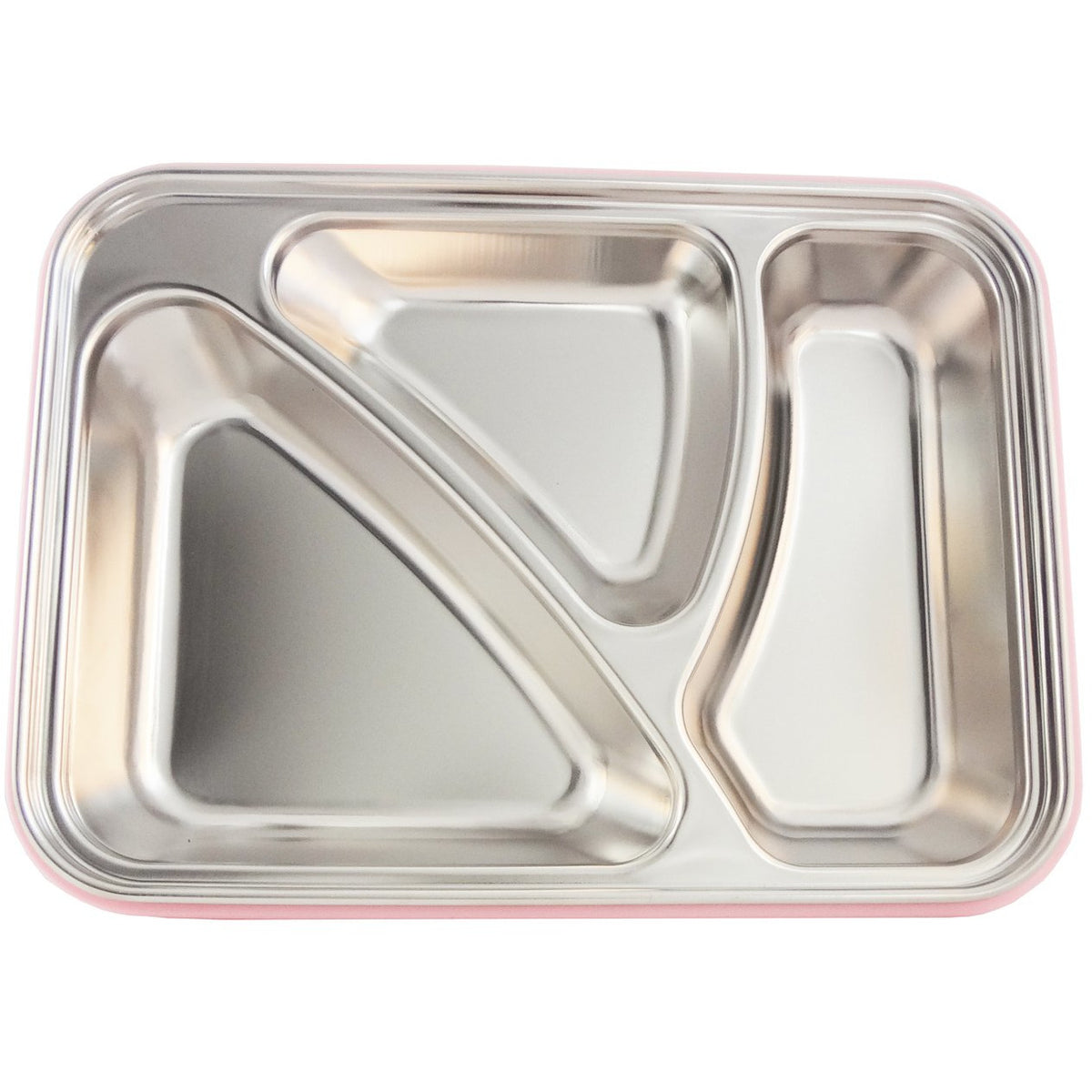 ThinkSport Contenedor Go2 Contenedor Hermético 3 Divisiones- Naranjo