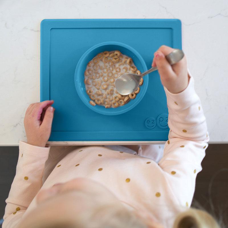 Ezpz Plato Happy Bowl - Azul