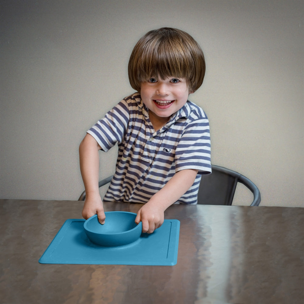 Ezpz Plato Happy Bowl - Azul