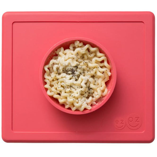 Ezpz Plato Happy Bowl - Coral